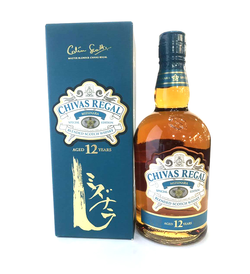 RƯỢU CHIVAS MIZUNARA 12 XANH HÀNG NHẬT NỘI ĐỊA