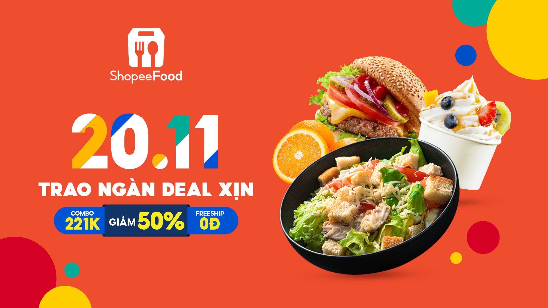 Tự tin đặt món với loạt deal xịn từ ShopeeFood nhân ngày Nhà giáo Việt Nam